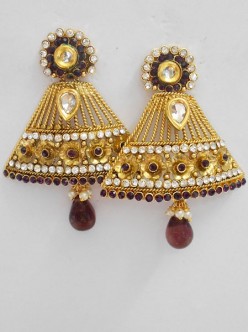 Polki Earrings